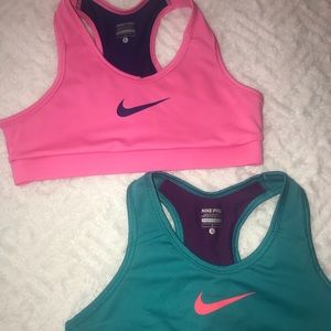 2 Nike sports bras